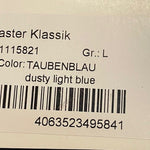 B-WARE DREIMASTER KLASSIK DAMEN JUMPER Gr.L Farbe TAUBENBLAU