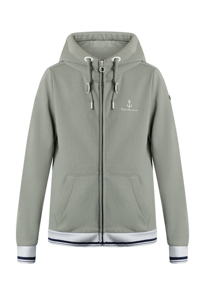 B-WARE DREIMASTER MARITIM DAMEN SWEATSHIRT Gr. S Farbe Rauchmint