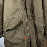 B-WARE DREIMASTER HERREN PARKA Gr. XL Farbe Oliv