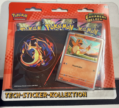Pokémon Mega-Entwicklung Erhabene Helden Tech-Sticker-Kollektion - Nebulak