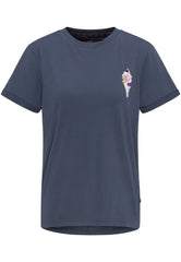 B-WARE MYMO DAMEN T-SHIRT GR.M FARBE MARINE