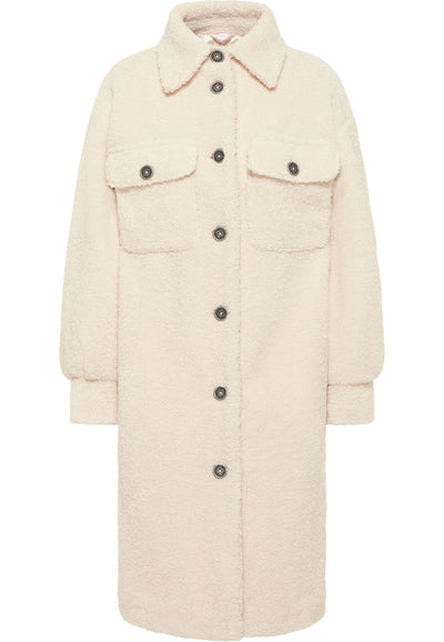 B-WARE MYMO DAMEN MANTEL Gr. XS Farbe Wollweiss