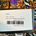 B-WARE FAINA DAMEN KLEID Gr. L Farbe Orange Melange