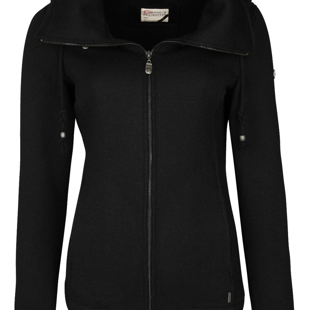 B-WARE DREIMASTER DAMEN ANORAK Gr. L Farbe Schwarz