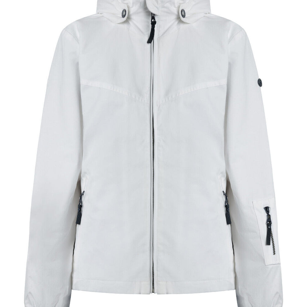 B-WARE DREIMASTER MARITIM DAMEN ÜBERGANGSJACKE Gr.XS Farbe Weiss