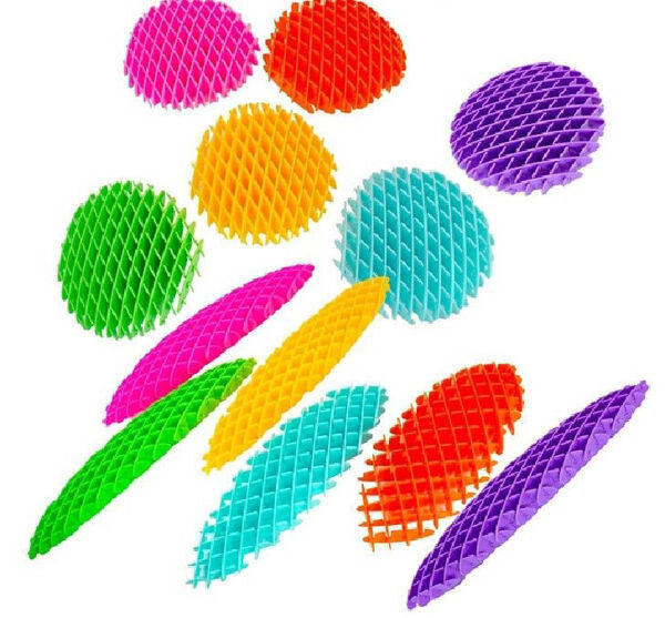2x Fidget Worm SOLID farb. sortiert