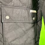 B-WARE DREIMASTER VINTAGE HERREN ÜBERGANGSJACKE Gr. XL Farbe Schwarz