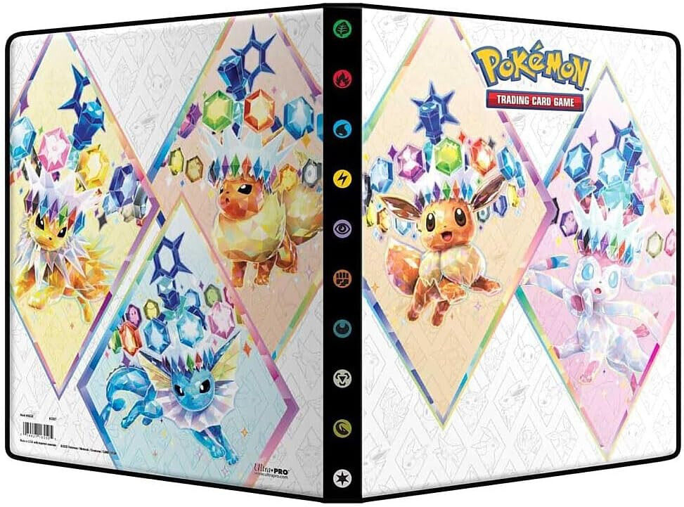 Pokemon Prismatische Entwicklungen - 9-Pocket Album Binder