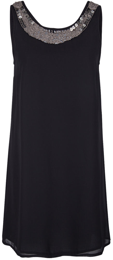 B-WARE DREIMASTER DAMEN KLEID Gr. L Farbe Schwarz