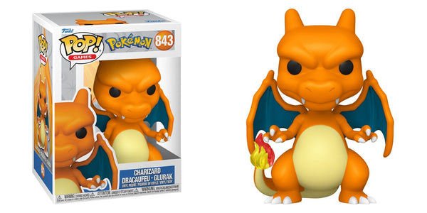 Pokémon - Charizard Dracaufeu Glurak 843 - Funko Pop! Vinyl Figur