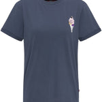 B-WARE MYMO DAMEN T-SHIRT GR. S FARBE MARINE