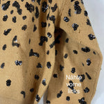 B-WARE FAINA DAMEN STRICKJACKE Gr. M/L Farbe Kamel Schwarz