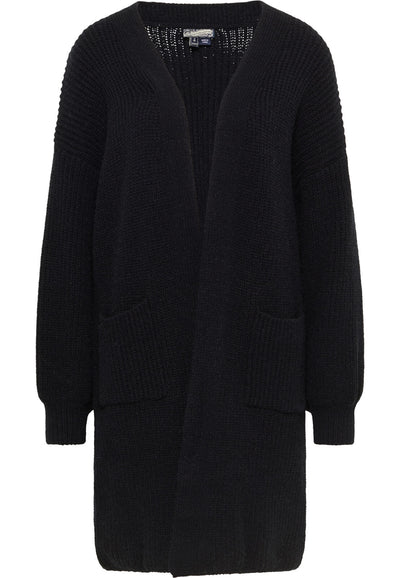 B-WARE DREIMASTER VINTAGE DAMEN STRICKJACKE Gr.XS/S Farbe Schwarz