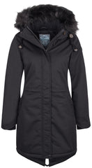 B-WARE DREIMASTER DAMEN PARKA GR. XL FARBE SCHWARZ