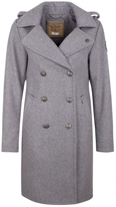 Musterware/Einzelstück DREIMASTER DAMEN MANTEL GR.S FARBE GRAU MELANGE