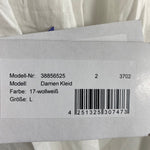 B-WARE DREIMASTER DAMEN KLEID Gr. L FARBE WOLLWEISS