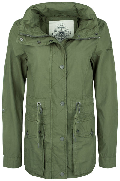 B-WARE DREIMASTER DAMEN ANORAK Gr. M Farbe Oliv
