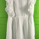 B-WARE MYMO ROCKS DAMEN SOMMERKLEID Gr. S Farbe Weiss