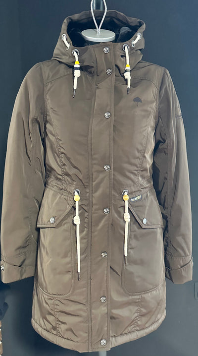 Musterware/Einzelstück SCHMUDDELWEDDA DAMEN PARKA GR.S FARBE ROST