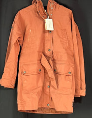 B-WARE DREIMASTER VINTAGE DAMEN PARKA Gr.S Farbe Kastanie
