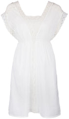 B-WARE DREIMASTER DAMEN KLEID Gr. XL Farbe Wollweiss