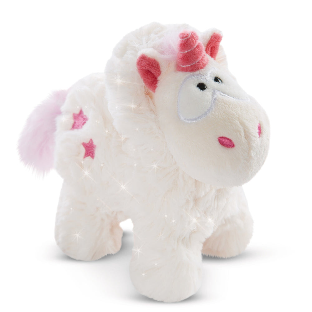 NICI Kuscheltier Einhorn Theodor mit Schneeanzug NICI GREEN 13cm