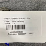 B-WARE DREIMASTER DAMEN KLEID Gr. XS Farbe Grau Melange