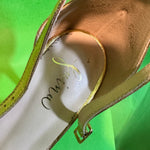 B-WARE FAINA DAMEN SCHUHE Gr. 40 Farbe Gold