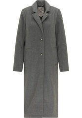 B-WARE DREIMASTER VINTAGE DAMEN MANTEL Gr.S Farbe Grau Melange