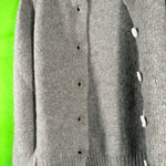 B-WARE MYMO DAMEN STRICKJACKE Gr. M/L Farbe Grau Melange