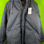B-WARE DREIMASTER HERREN PARKA Gr. XL FARBE dUNKELGRAUBLAU