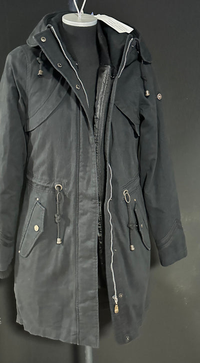 Musterware/Einzelstück DREIMASTER DAMEN PARKA GR.S FARBE SCHWARZ