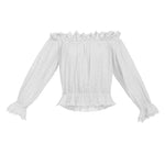 B-WARE MYMO DAMEN BLUSE Gr.M Farbe Weiss
