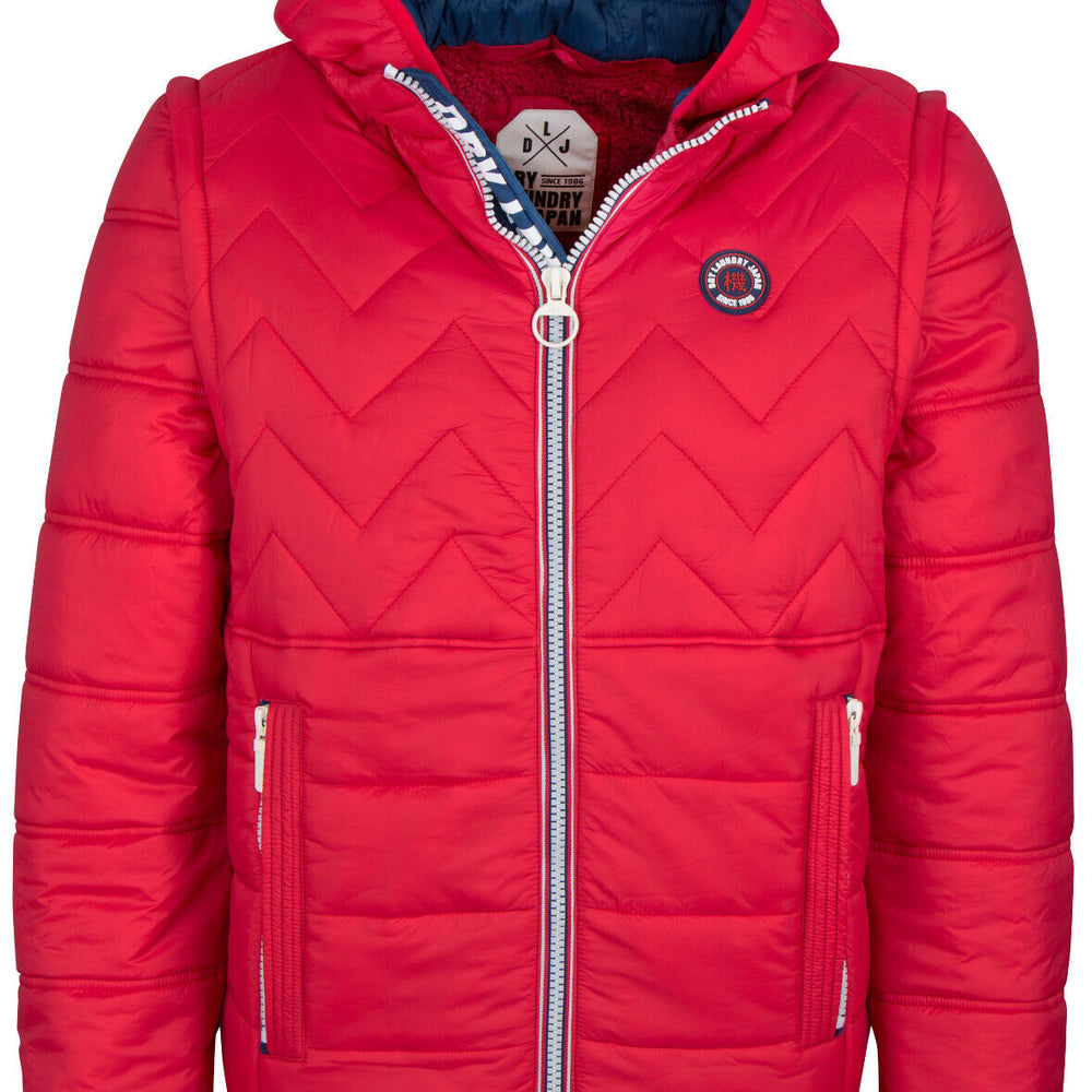 B-WARE DRY LAUNDRY HERREN BLOUSON Gr.XXXL Farbe Rot