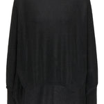 B-WARE FAINA DAMEN SWEATSHIRT Gr. XS/S Farbe Schwarz