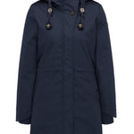 B-WARE DREIMASTER DAMEN PARKA Gr.M Farbe Marine Outdoorjacke