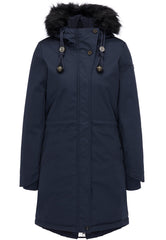 B-WARE DREIMASTER DAMEN PARKA Gr.M Farbe Marine Outdoorjacke
