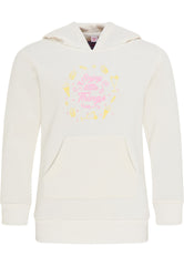 B-WARE MYMO KIDS MÄDCHEN KAPUZENPULLOVER Gr. 152/ 12y Farbe Wollweiss