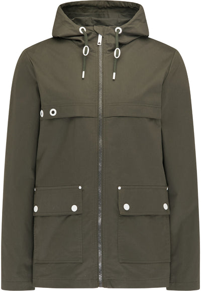 B-WARE DreiMaster Maritim Herren Anorak Gr. S Farbe Dunkeloliv