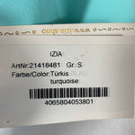 B-WARE IZIA DAMEN TOP FARBE TÜRKIS GR.S