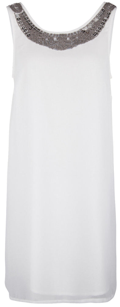 B-WARE DREIMASTER DAMEN KLEID Gr. M Farbe Wollweiss