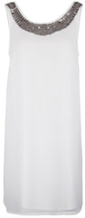 B-WARE DREIMASTER DAMEN KLEID Gr. M Farbe Wollweiss