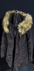 Musterware/Einzelstück DREIMASTER DAMEN ANORAK GR.S FARBE DUNKELBRAUN