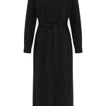 B-WARE DREIMASTER KLASSIK DAMEN BLUSENKLEID Gr.S Farbe Schwarz