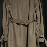 B-WARE DREIMASTER VINTAGE DAMEN MANTEL Gr.XL Farbe Taupe