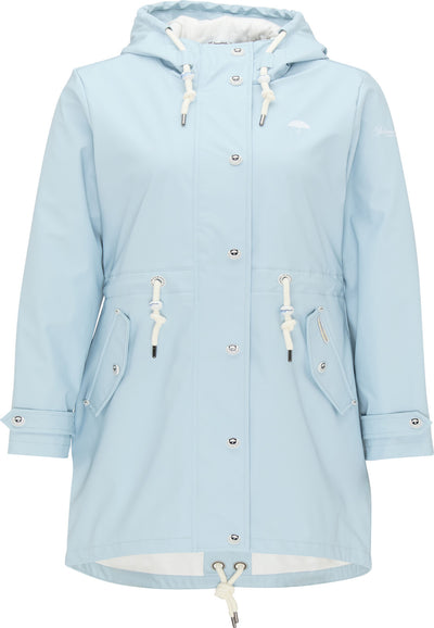 B-WARE SCHMUDDELWEDDA DAMEN PARKA Gr.S Farbe Hellblau