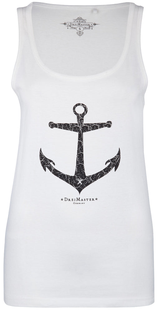 B-WARE DREIMASTER DAMEN TOP Gr. XS Farbe Wollweiss