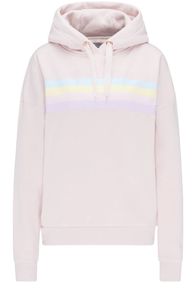 B-WARE MYMO DAMEN KAPUZENPULLOVER Gr.S Farbe Rosa Melange