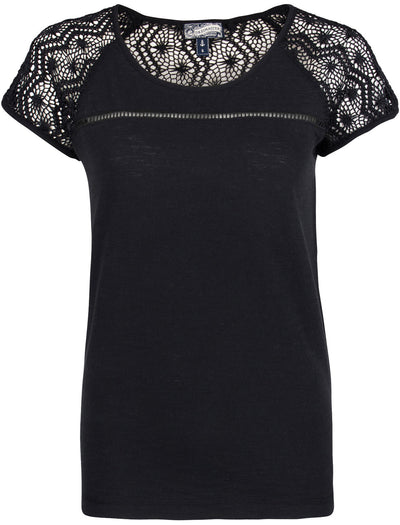 B-WARE DREIMASTER DAMEN T-SHIRT Gr. M Farbe Schwarz