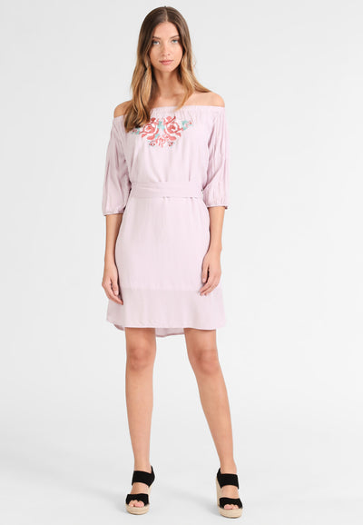 B-WARE DREIMASTER DAMEN KLEID Gr. M Farbe Hellflieder